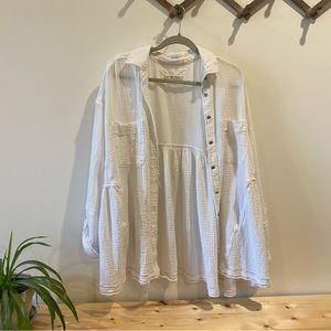 We The Free button down shirt